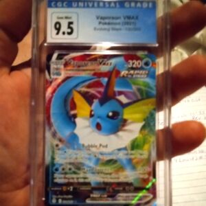 2021 VMAX VAPOREON TCG SLAB